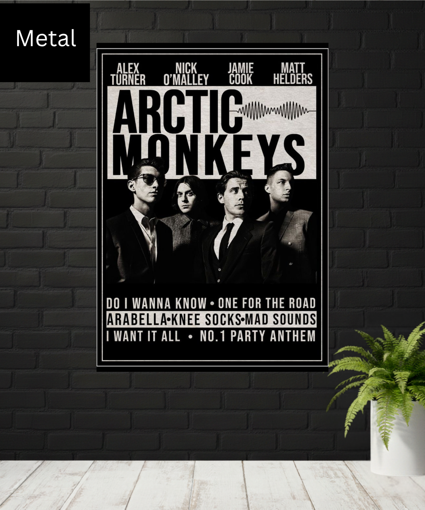 Arctic Monkeys|#1|Metal