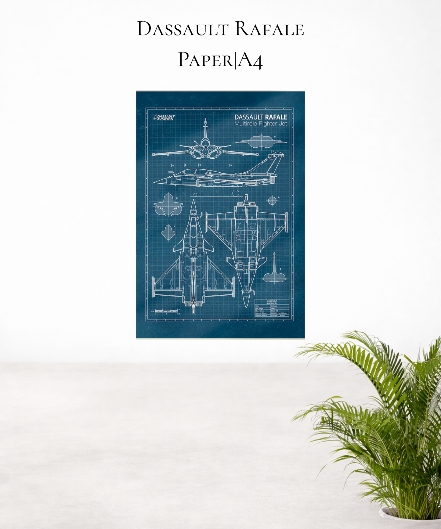 Rafale x Blueprint|A4