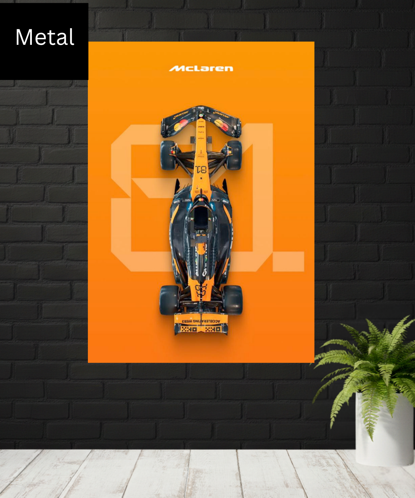 Oscar Piastri|Mcl-39|Metal