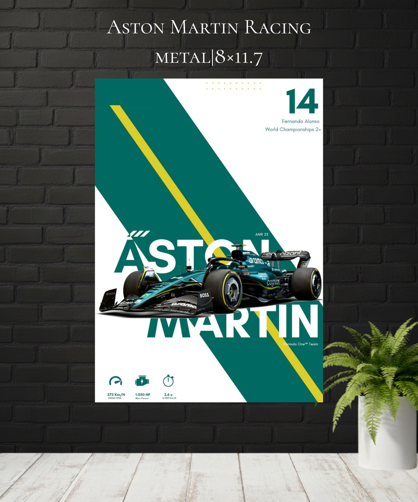 Aston Martin|Fernando Alonso|Metal