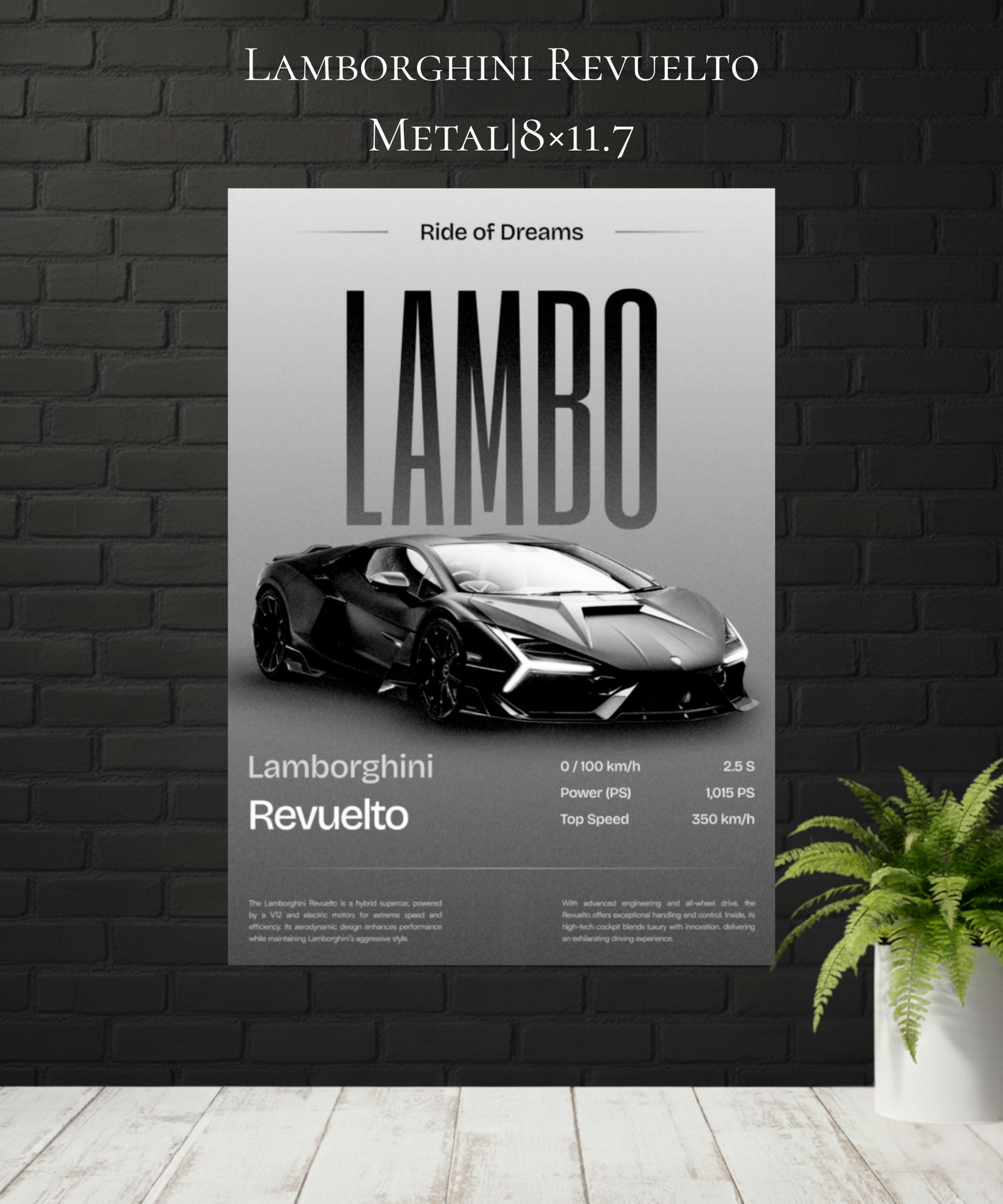 Lamborghini|Revuelto|Metal