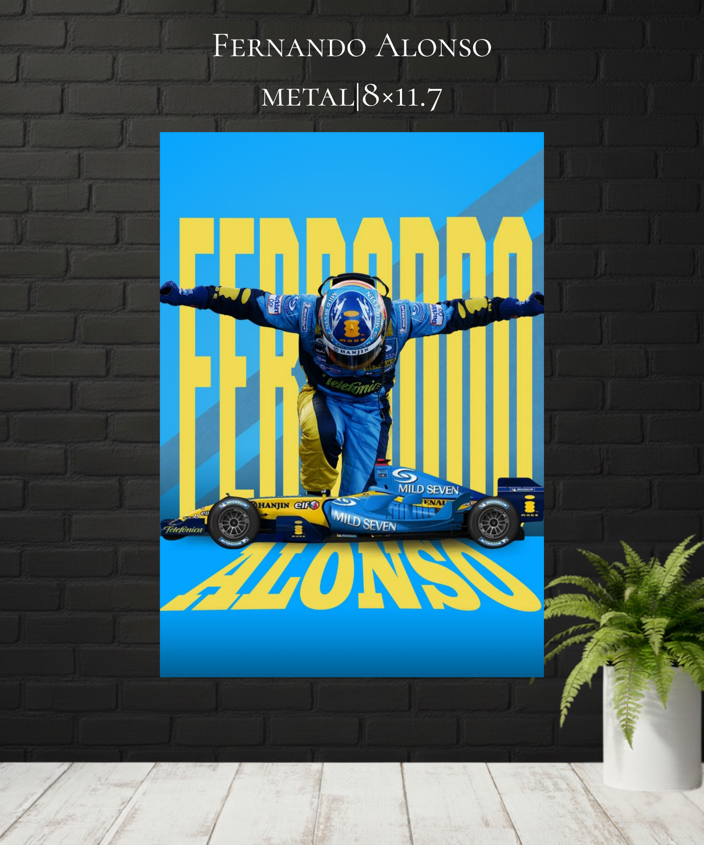 Fernando Alonso|World Champion edition|Metal