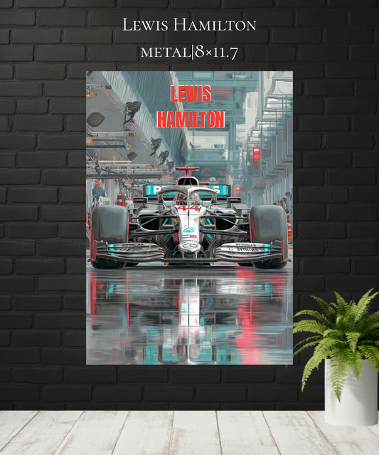 Lewis Hamilton|F1|Metal