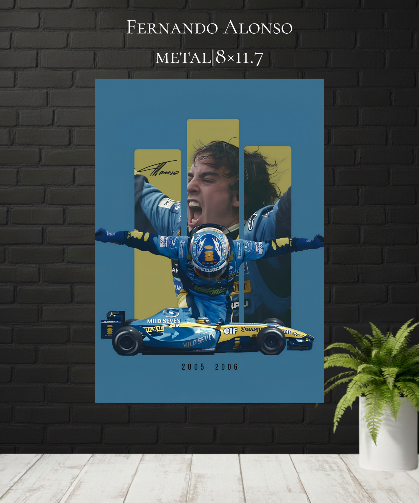Fernando Alonso|2005-2006|Metal
