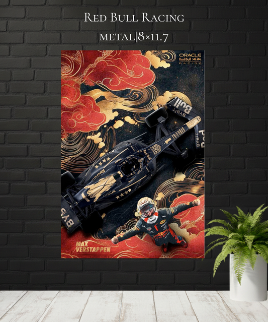 Max Verstappen|4-Time World Champion edition|Metal