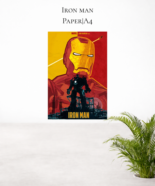 The Iron Man|Graphic|A4
