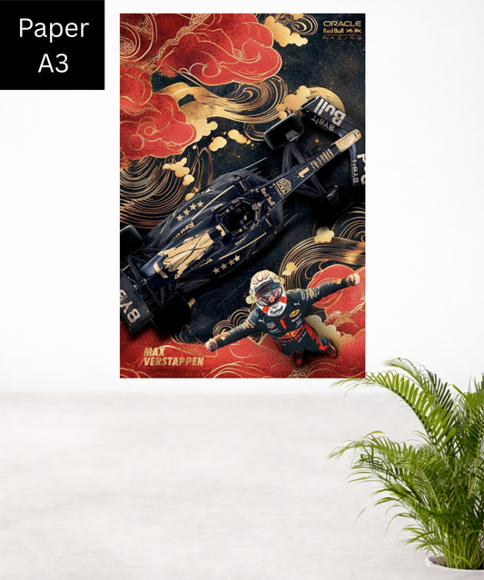 Max Verstappen|4-Time World Champion edition|A3