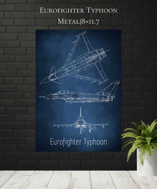 Eurofighter Typhoon x Blueprint|Metal
