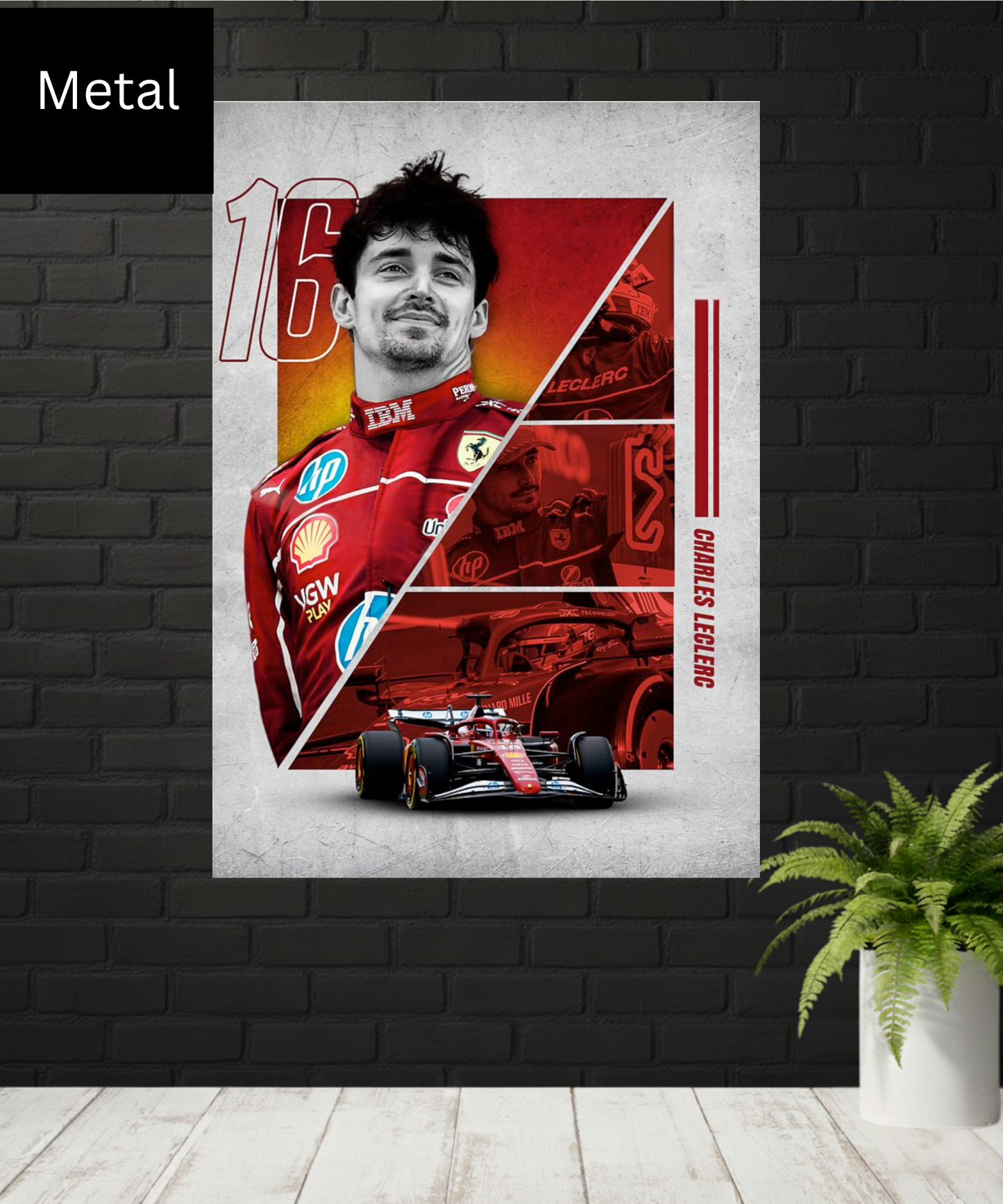 Charles Leclerc|#1|Metal