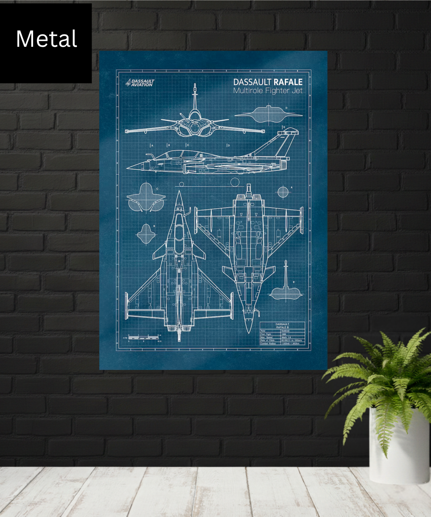 Rafale x Blueprint|Metal