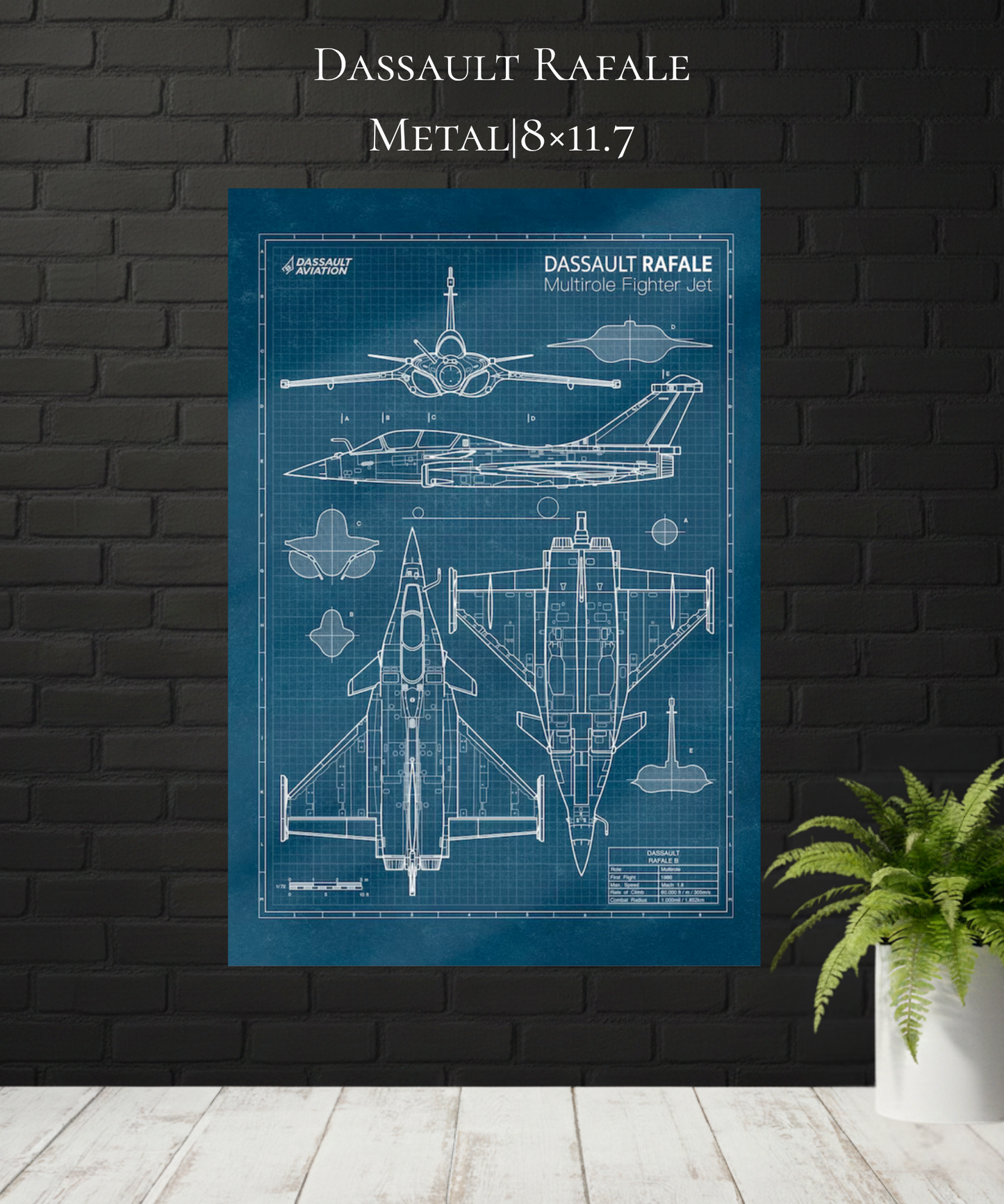 Rafale x Blueprint|Metal