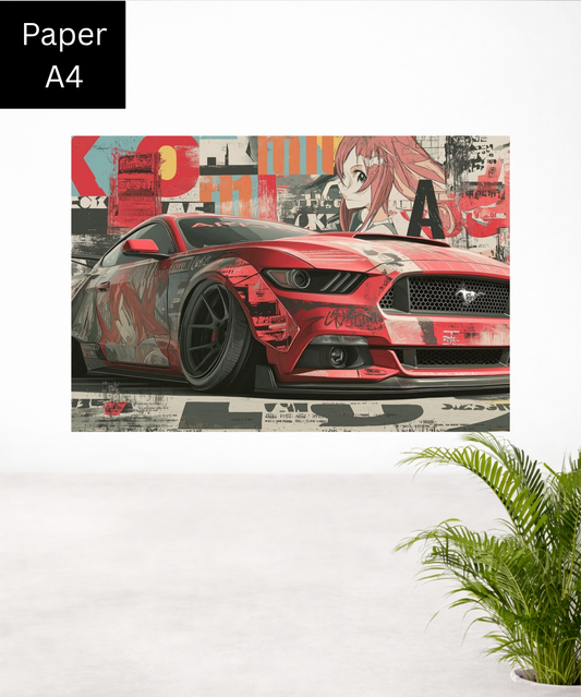 Ford Mustang|Shelby GT-500|A4