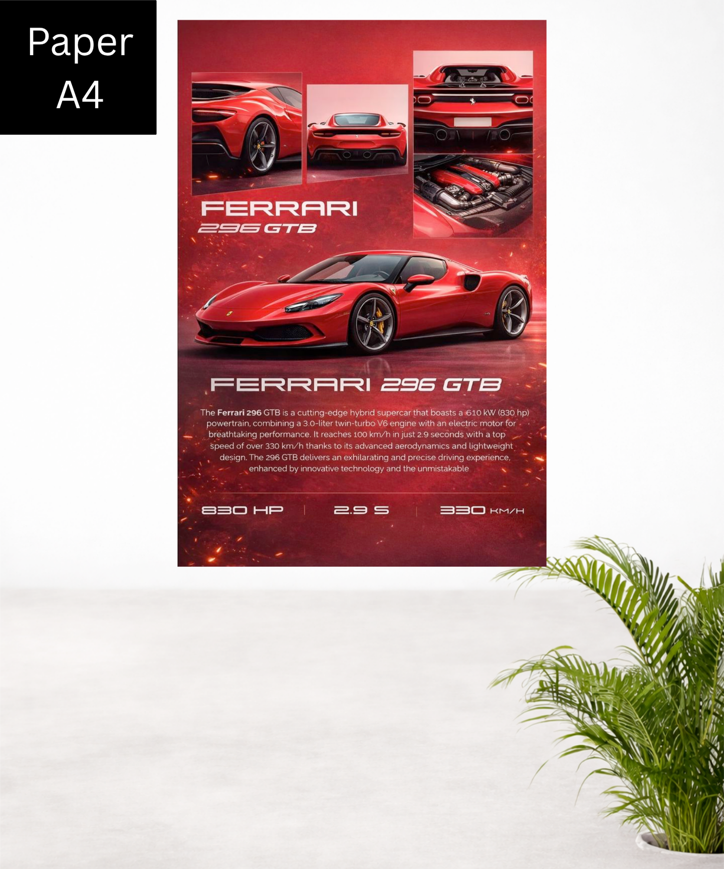 Ferrari 296|GTB|A4