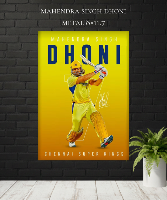MS Dhoni|#1|Metal