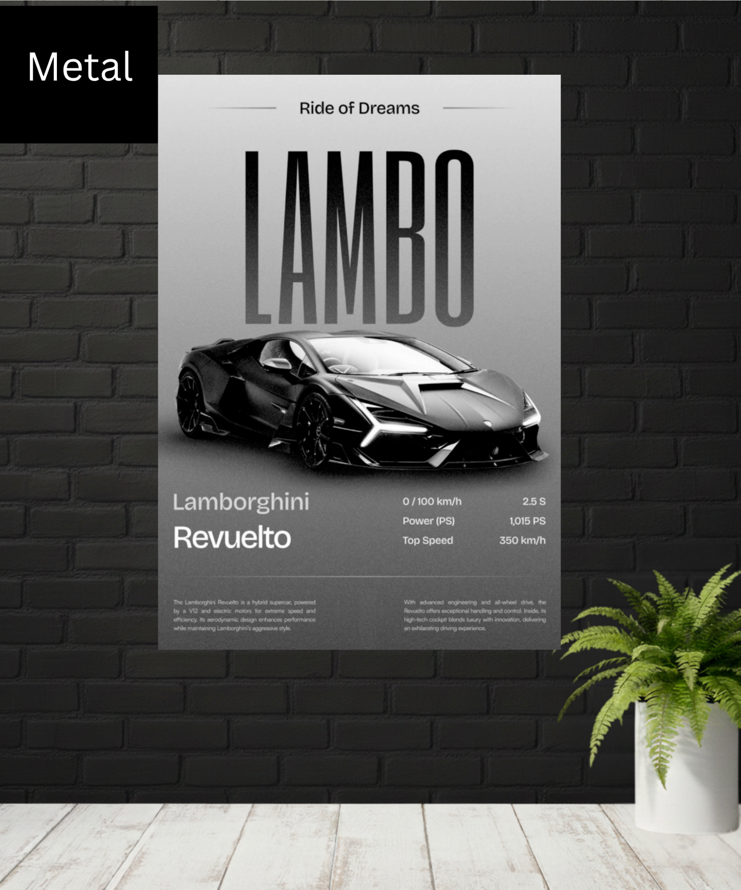 Lamborghini|Revuelto|Metal